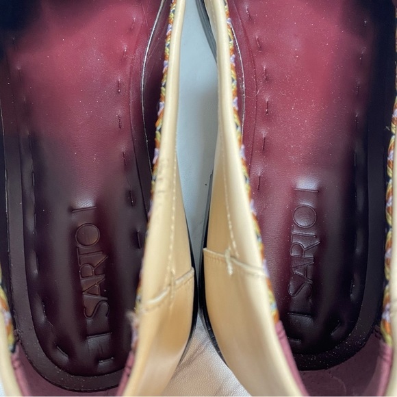 Franco Sarto Lizzy Tan Faux Leather Sparkle Loafer 8M - Picture 14 of 16